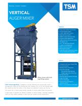 Vertical Auger Mixer
