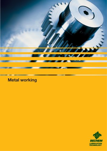 Metal working 