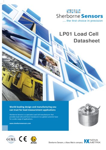 Sherborne Sensors LP01 Load Cell Datasheet