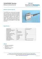 Sherborne Sensors SS4000M Series Ultra Mini Load Cells