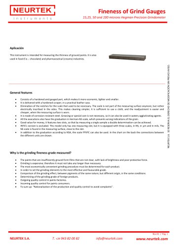 Fineness of Grind Gauges 15,25, 50 and 100 microns Hegman Precision Grindometer