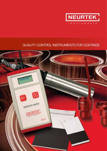 QUALITY CONTROL INSTRUMENTS FOR COATINGS