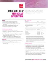 PINK NEXT GEN® FIBERGLAS™ INSULATION
