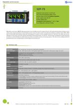 Regulated current source SZP-73 datasheet