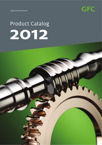 Product catalogue 2012