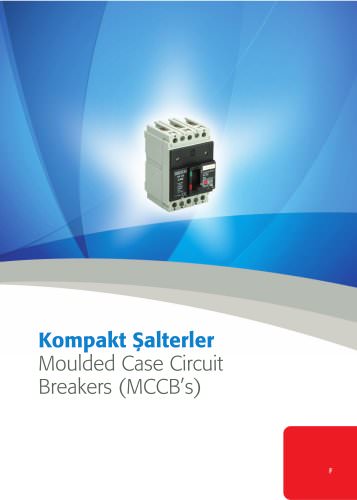 Moulded Case Circuit Breakers (MCCB's)