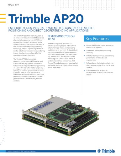 Trimble AP20