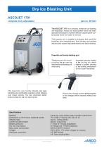 Dry Ice Blasting Unit 1701