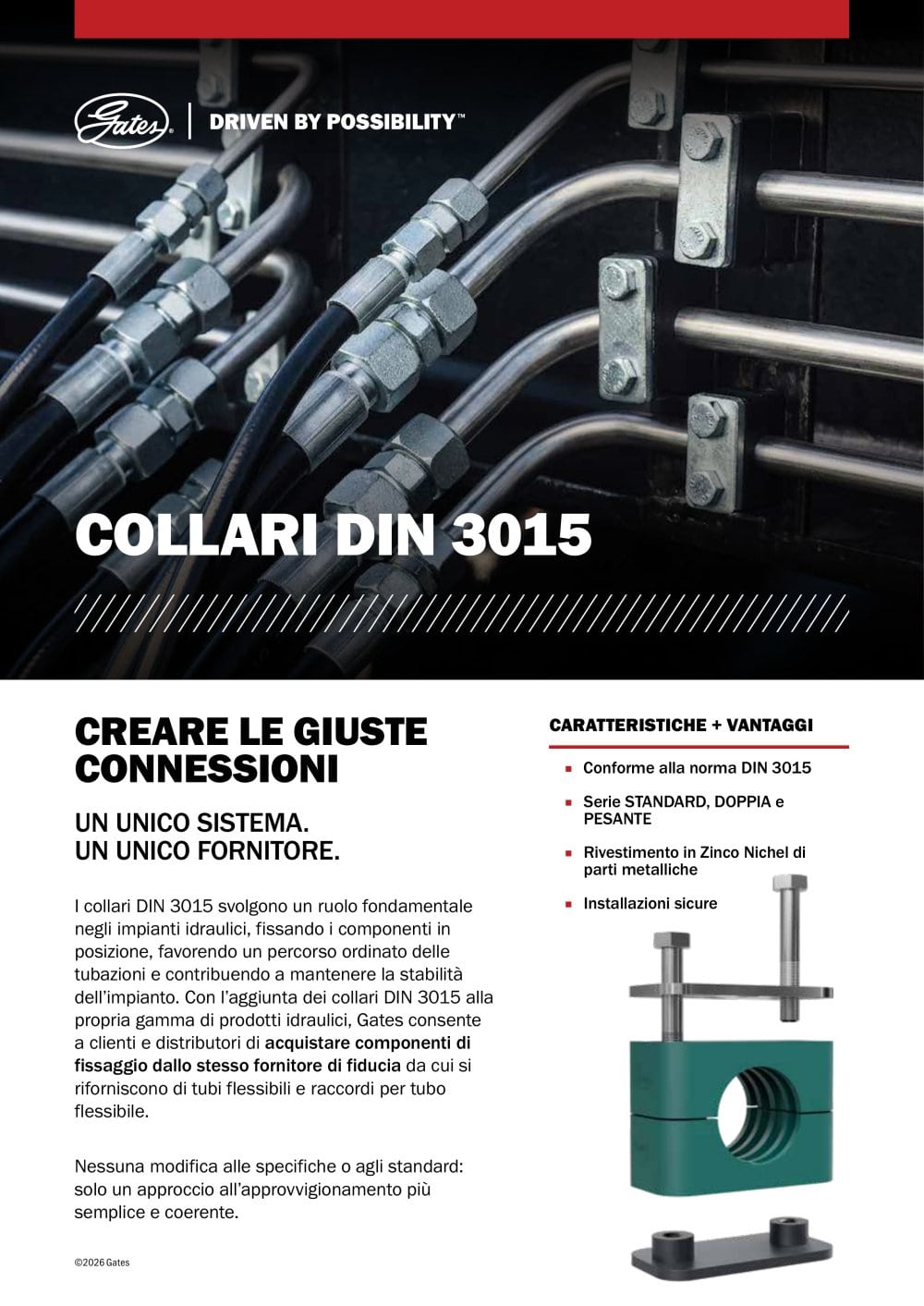 COLLARI PER TUBI - Gates