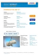 Fact sheets steel cutters HC 540