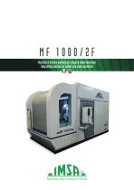 MF1000/2F Macchina foratrice fresatrice per stampi fino a 5 tonn