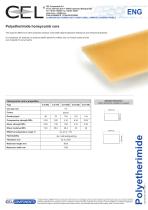 Polyetherimide honeycomb core