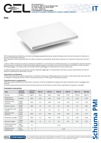 Schiuma PMI