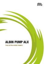 ALBIN PUMP ALX - HIGH VOLUME PERISTALTIC PUMP