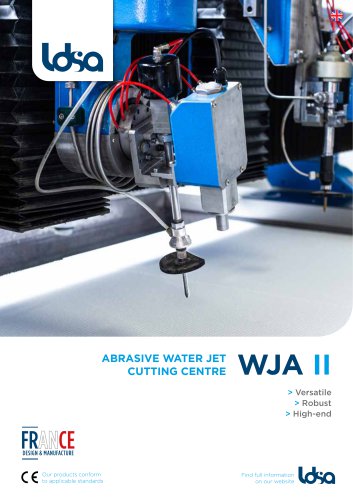 ABRASIVE WATER JET CUTTING CENTRE WJA II