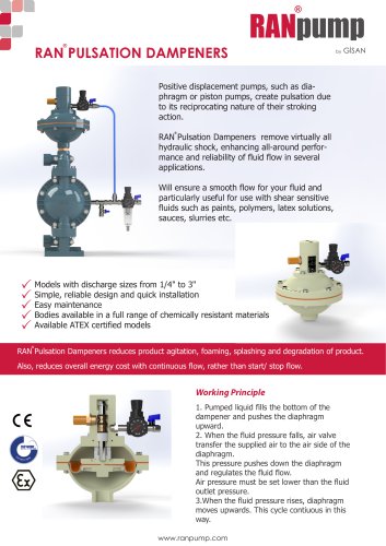 RAN Pulsation Dampeners