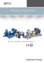 Sistema modulare Combi Pompe centrifughe standardizzate