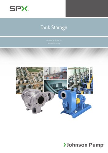 Tank Storage - What’s in Store at Johnson Pump