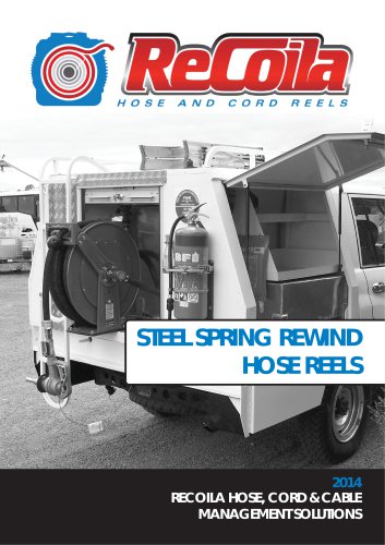 Steel and Stainless Steel Spring Rewind Reels