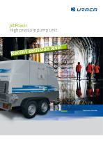 JetPower: High pressure pump unit