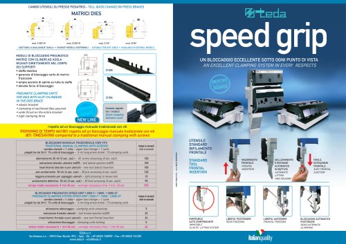 SPEED GRIP - IL CAMBIO UTENSILI PIU' RAPIDO SUL MERCATO