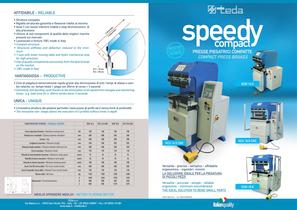 SPEEDY COMPACT - PRESSE PIEGATRICI COMPATTE - 1