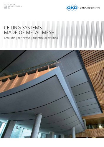 Metal Mesh Ceiling Systems