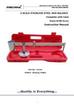 MUD BALANCE |  RCMB series | measure the density of drilling fluids and other fluids