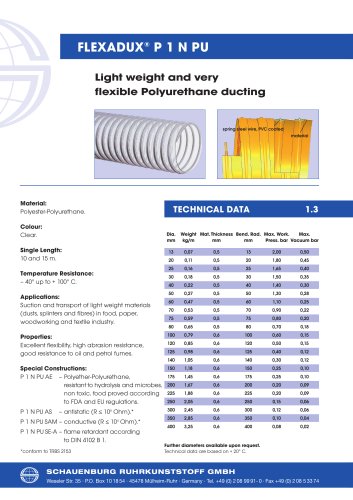 FLEXADUX® P 1 N PU