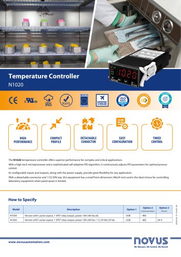 Temperature Controller N1020