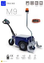 M9 trainatore elettrico con radiocomando