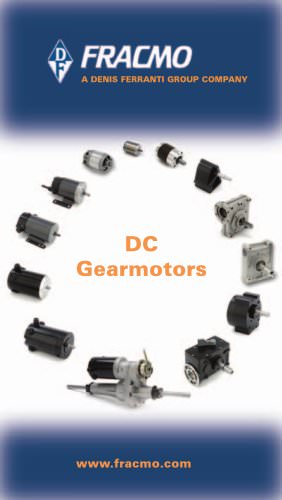 Fracmo DC gearmotors