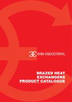 BRAZED HEAT EXCHANGER PRODUCT CATALOGUE