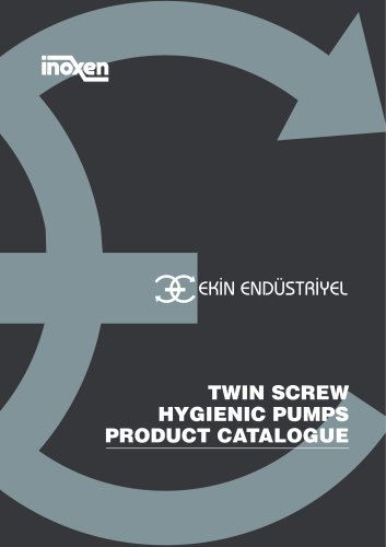 TWIN SCREW HYGIENIC PUMPS PRODUCT CATALOGUE