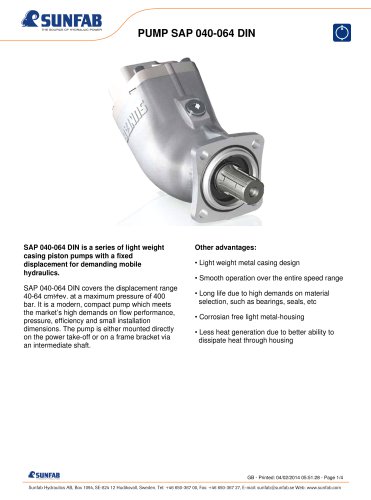 SAP 040-064 DIN