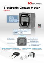 Electronic Grease Meter