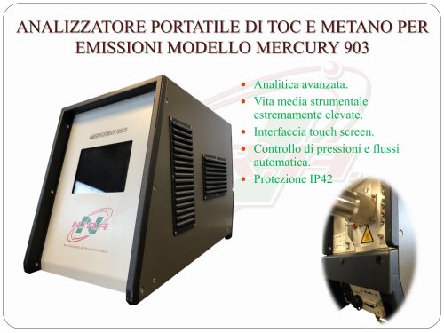 Mercury 903 portatile VOC emissione presentation