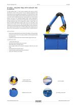 SF1000 Welding Table with Built-in Fume Filtration