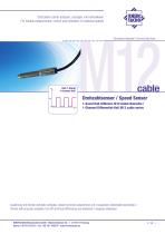 Sensors: 1-Channel Differential-Hall M12-cable series