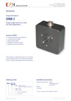 Datasheet torque sensor DRB-I