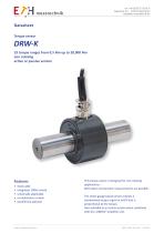 Datasheet torque sensor DRW-K