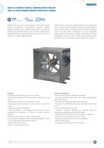 VAN-S-H Axial Smoke Exhaust Fans with Casing