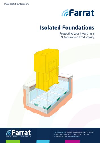 Farrat Isolated Foundations