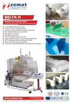 BELTA H | Hydraulic High Frequency Welder for PVC, TPU, PU Conveyor Belts