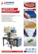 SUPRA DUO | Double Station High Frequency Welder for Stretch Ceilings, PVC Films