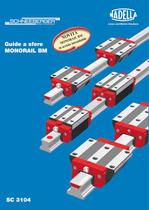 Guide a sfere MONORAIL BM