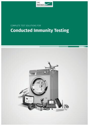 Conducted Immunity Testing