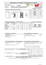 WE-CNSW SMD Common Mode Line Filter 744230220