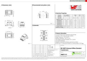 WE-UOST Universal Offline Standard Transformers