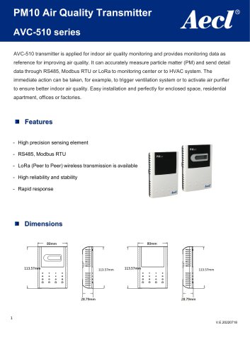 Aecl AVC-510-LoRa Series